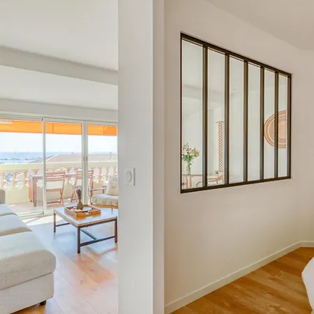 Le Voilier Avec Terrasse Panoramique Vue Et Port, Proche Du Palais, Croisette Et Plages Apartment