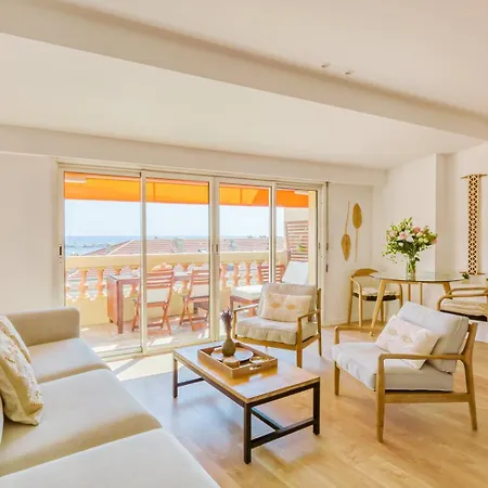 Apartment Le Voilier Avec Terrasse Panoramique Vue Et Port, Proche Du Palais, Croisette Et Plages